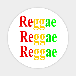 Reggae Music Lover Rasta Colors Jamaican colours Jamaica Magnet